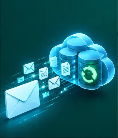 Mails et fichiers sauvegardés vers un nuage protégé